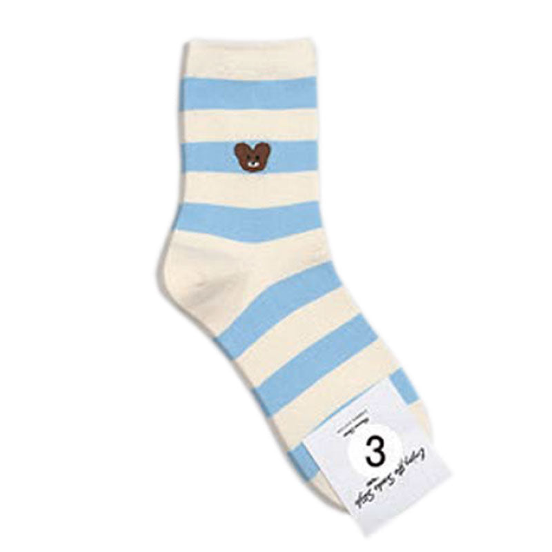 Fancy Bear Quarter Socks