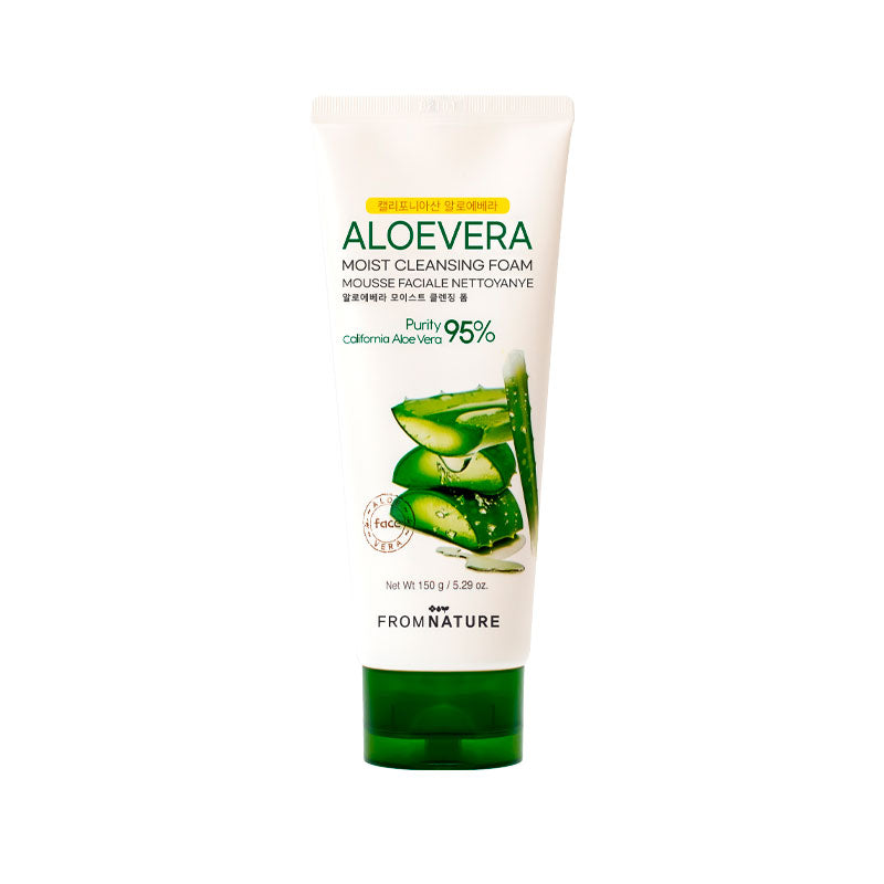 From Nature Aloevera Moist Cleansing Foam 150g From Nature