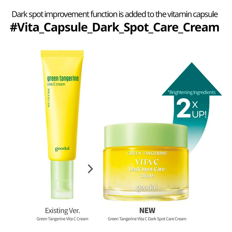goodal Green Tangerine Vita C Dark Spot Care Cream 50ml