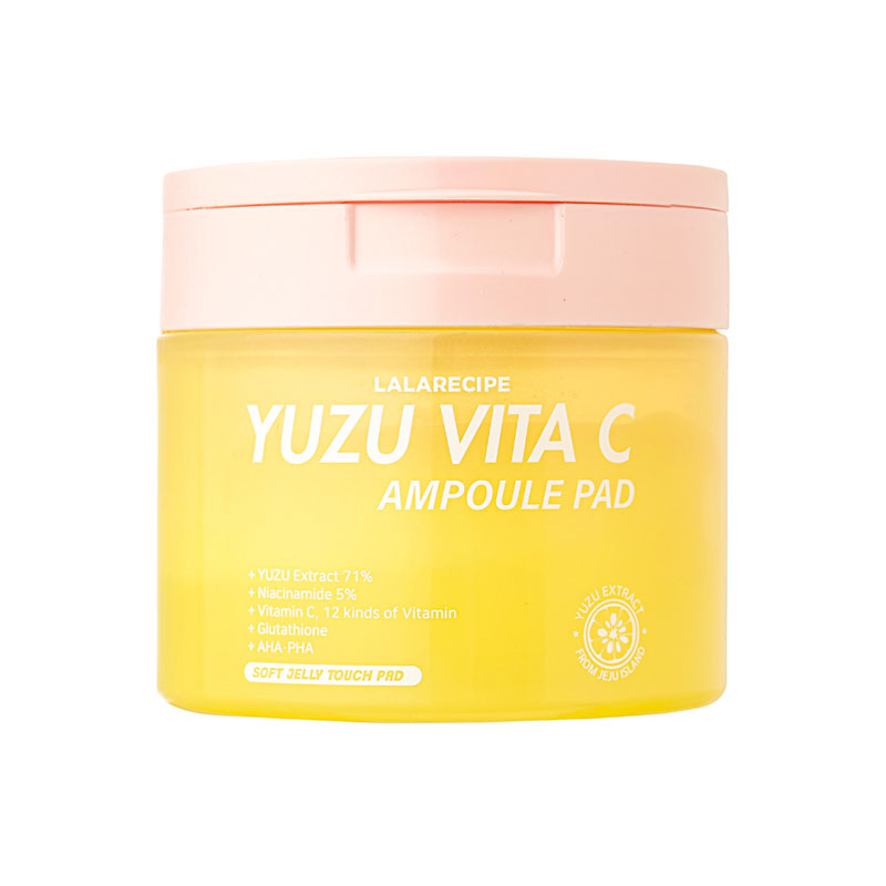 Lala Recipe Yuzu Vita C Ampoule Pad 150ml / 80pads Lala Recipe