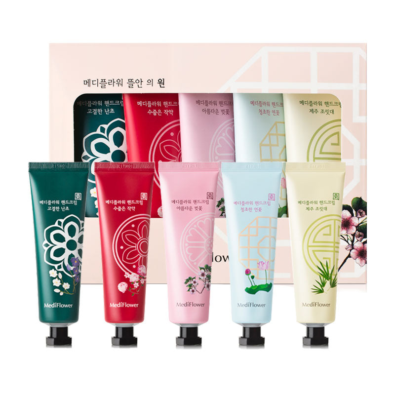 Medi Flower The Garden in a House Hand Cream Set 50g*5 Medi Flower