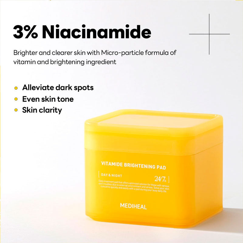 Mediheal Vitamide Brightening Pad 180ml / 100pads Mediheal