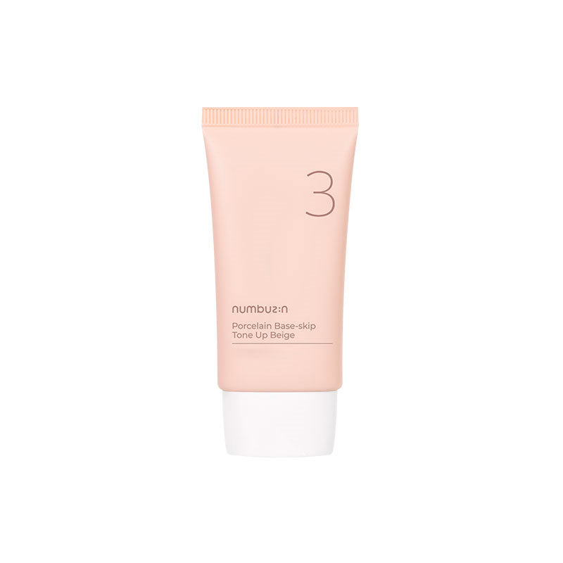 numbuzin No.3 Porcelain Base-Skip Tone Up Beige 50ml numbuzin