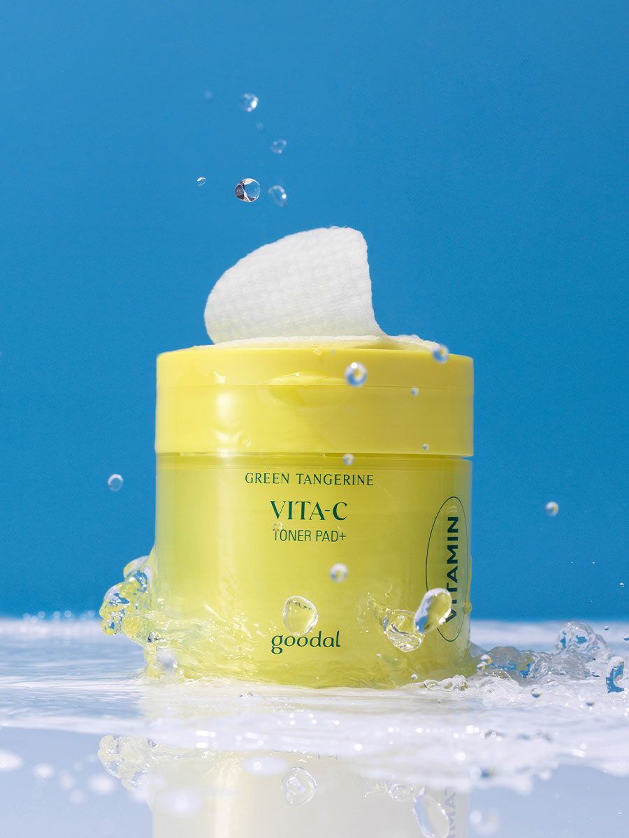 Goodal Green Tangerine Vita C Toner Pad 140ml / 70pads Goodal