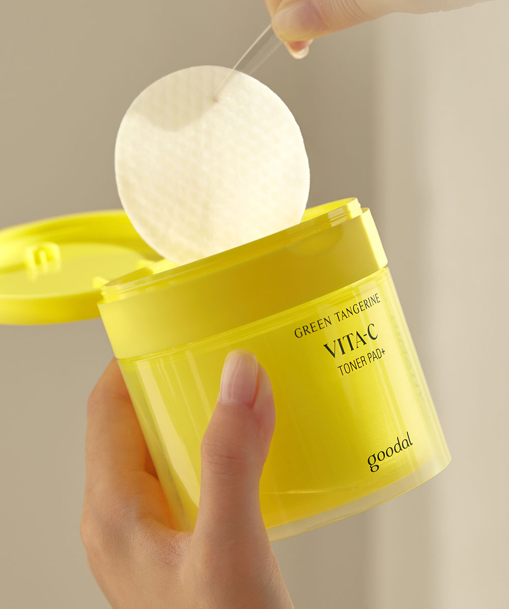 Goodal Green Tangerine Vita C Toner Pad 140ml / 70pads Goodal