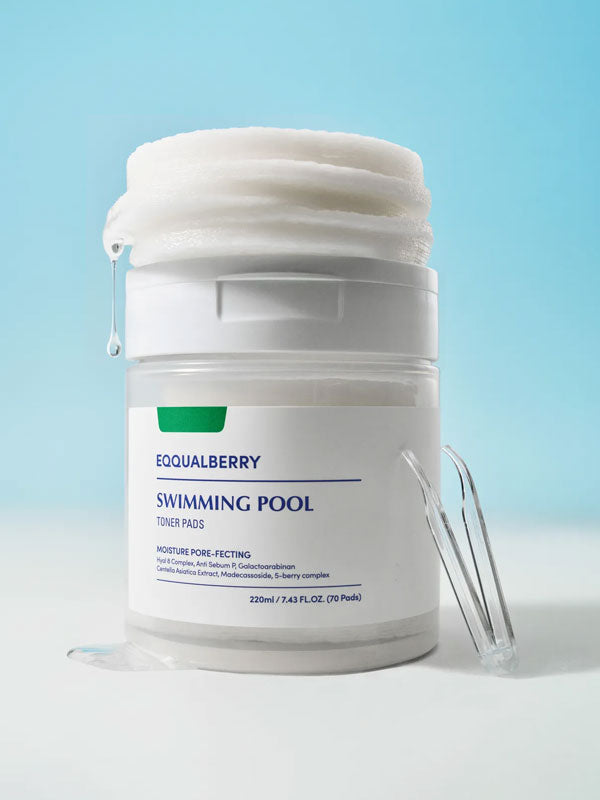 Eqqualberry Swimming Pool Toner Pads 220ml / 70 sheets