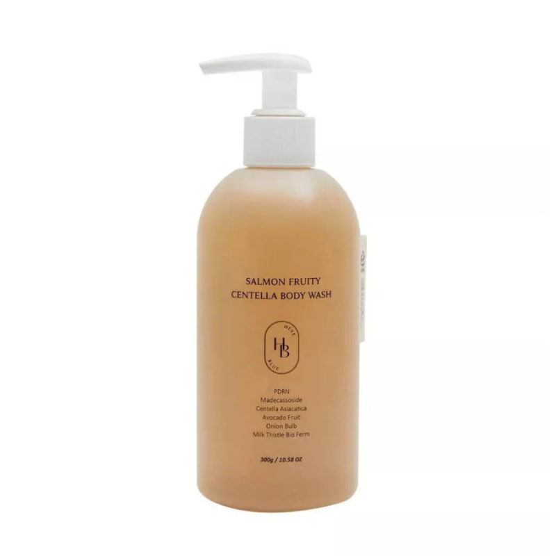 HEVEBLUE Salmon Fruity Centella Body Wash 300ml