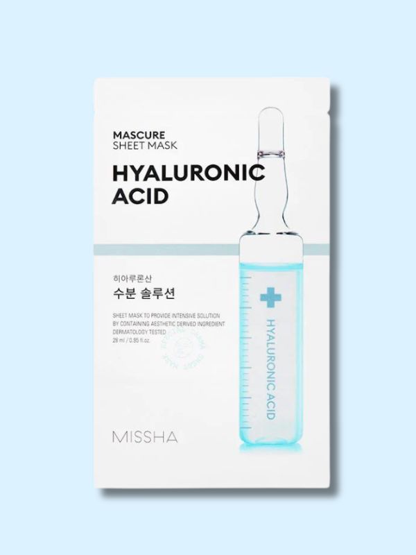 MISSHA Mascure Hydra Solution Sheet Mask Hyaluron Acid 27ml MISSHA