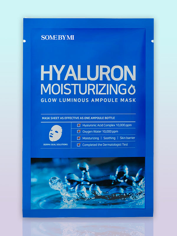 SOME BY MI Hyaluron Moisturizing Glow Luminous Ampoule Mask SOME BY MI