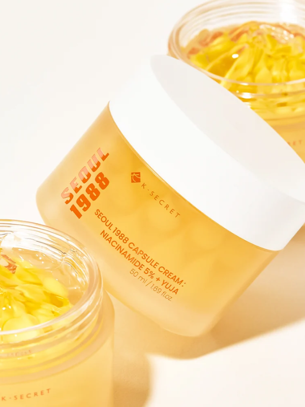 K-SECRET SEOUL 1988 Capsule Cream : Niacinamide 5% + Yuja 50g