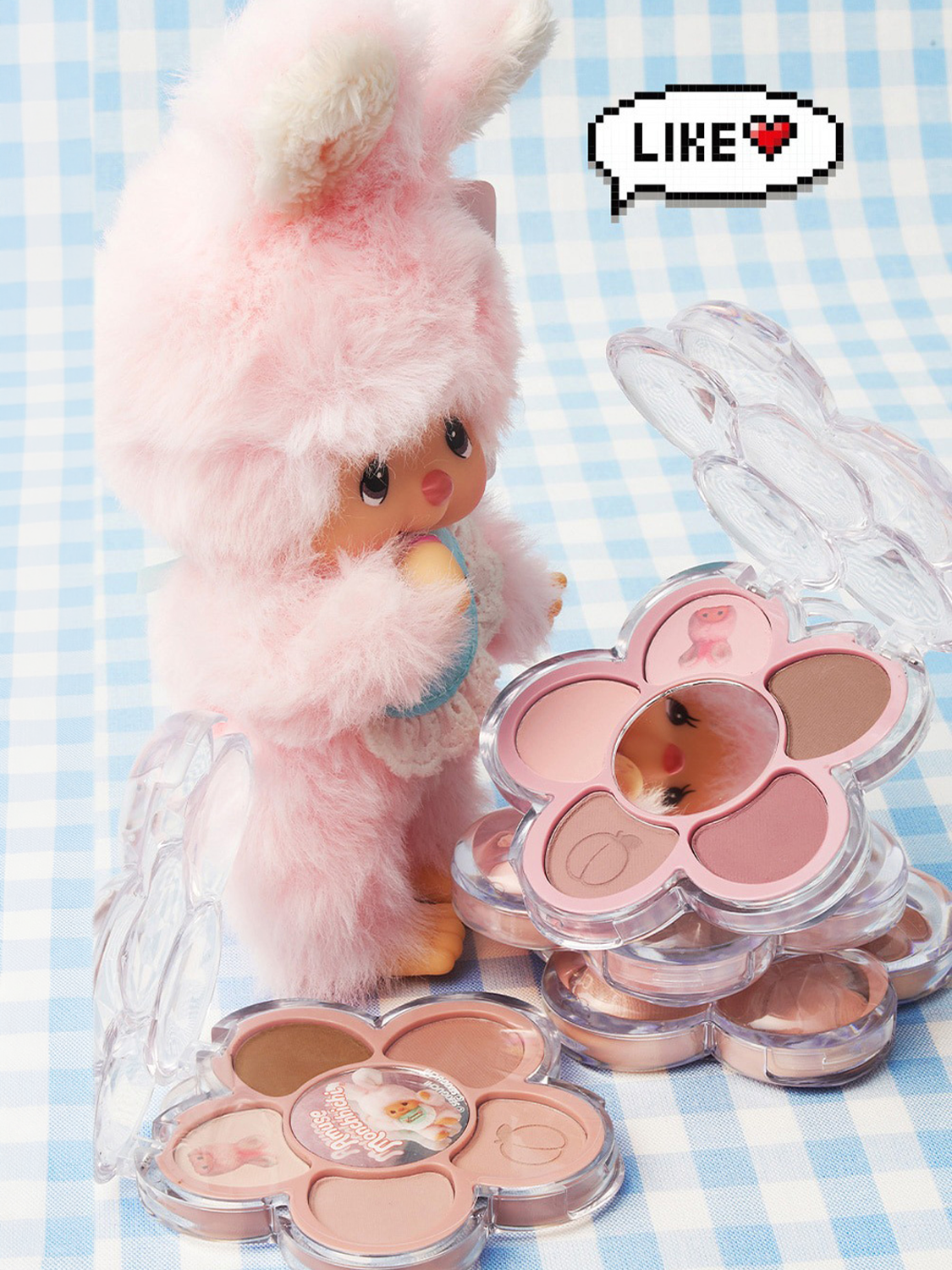 Amuse Flora Eye Palette [Monchhichi Limited Edition]