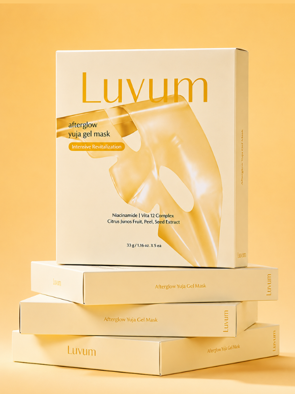 LUVUM Afterglow Yuja Gel Mask 33g