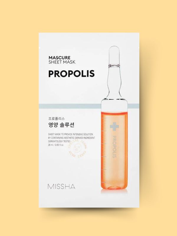 MISSHA Mascure Nutrition Solution Sheet Mask Propolis 27ml MISSHA