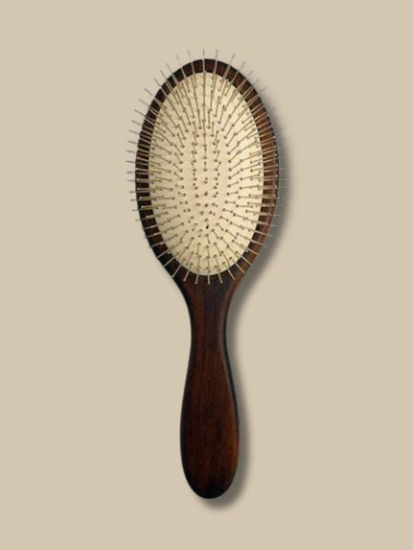 B.Adeline Steel Wooden Hair Brush B.Adeline
