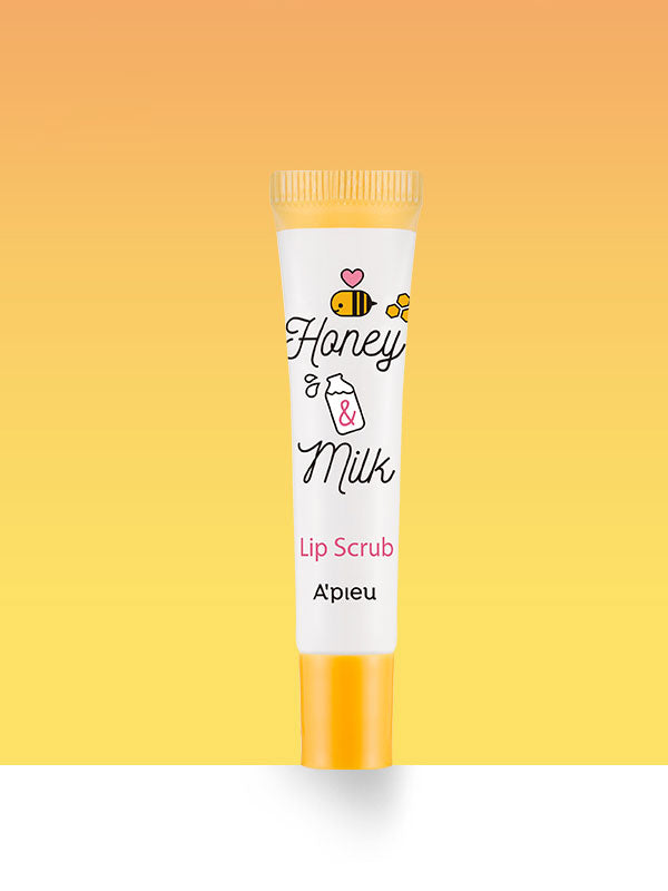 APIEU Honey & Milk Lip Scrub 8ml APIEU