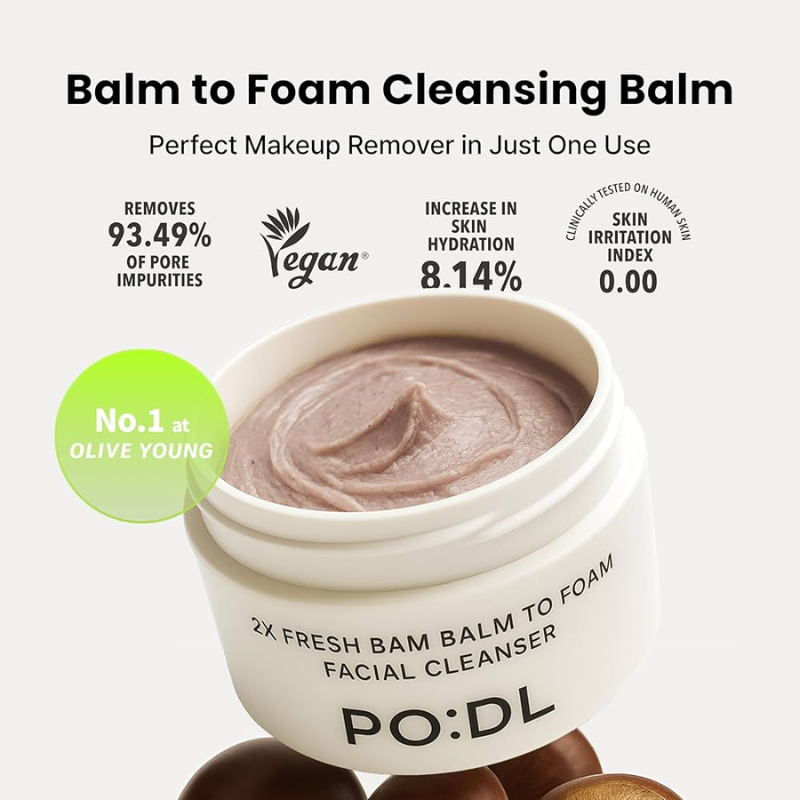 PO:DL 2X Fresh Bam Balm To Foam 130ml PO:DL