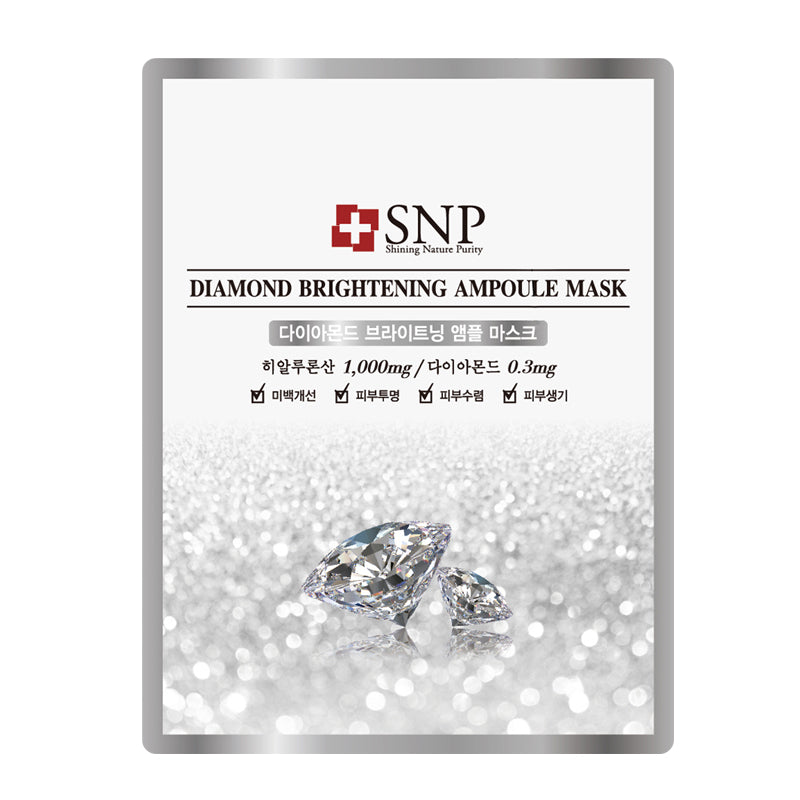 SNP Diamond Brightening Ampoule Mask 25ml SNP