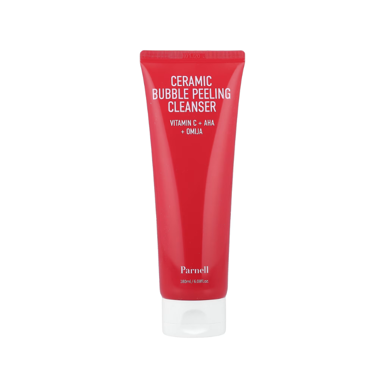 Parnell AHA Omija Ceramic Bubble Peeling Cleanser 180ml