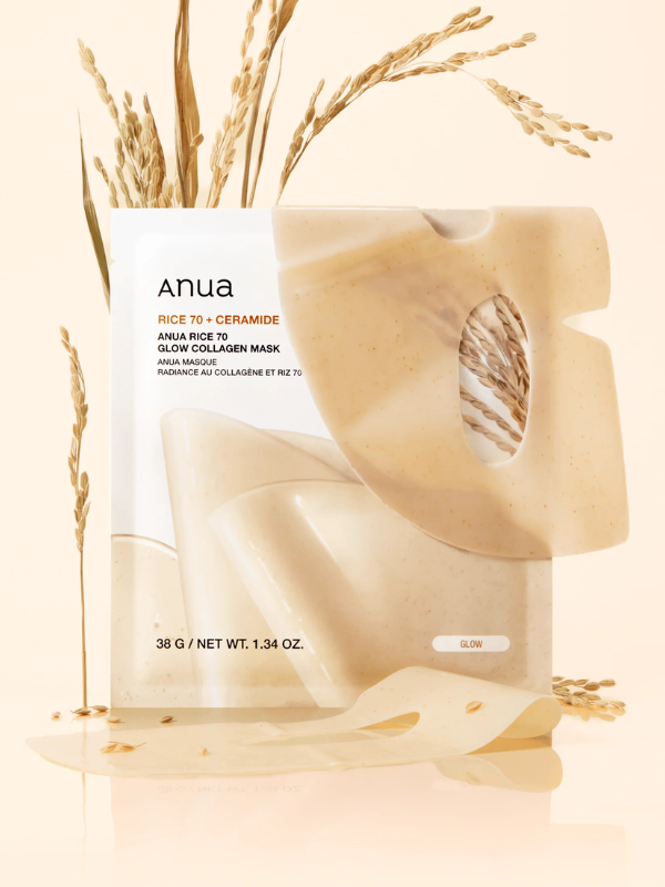 Anua Rice 70 Glow Collagen Mask 38g Anua