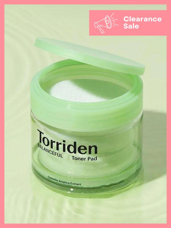 Torriden Balanceful Cica Toner Pad 180ml / 60pads Torriden