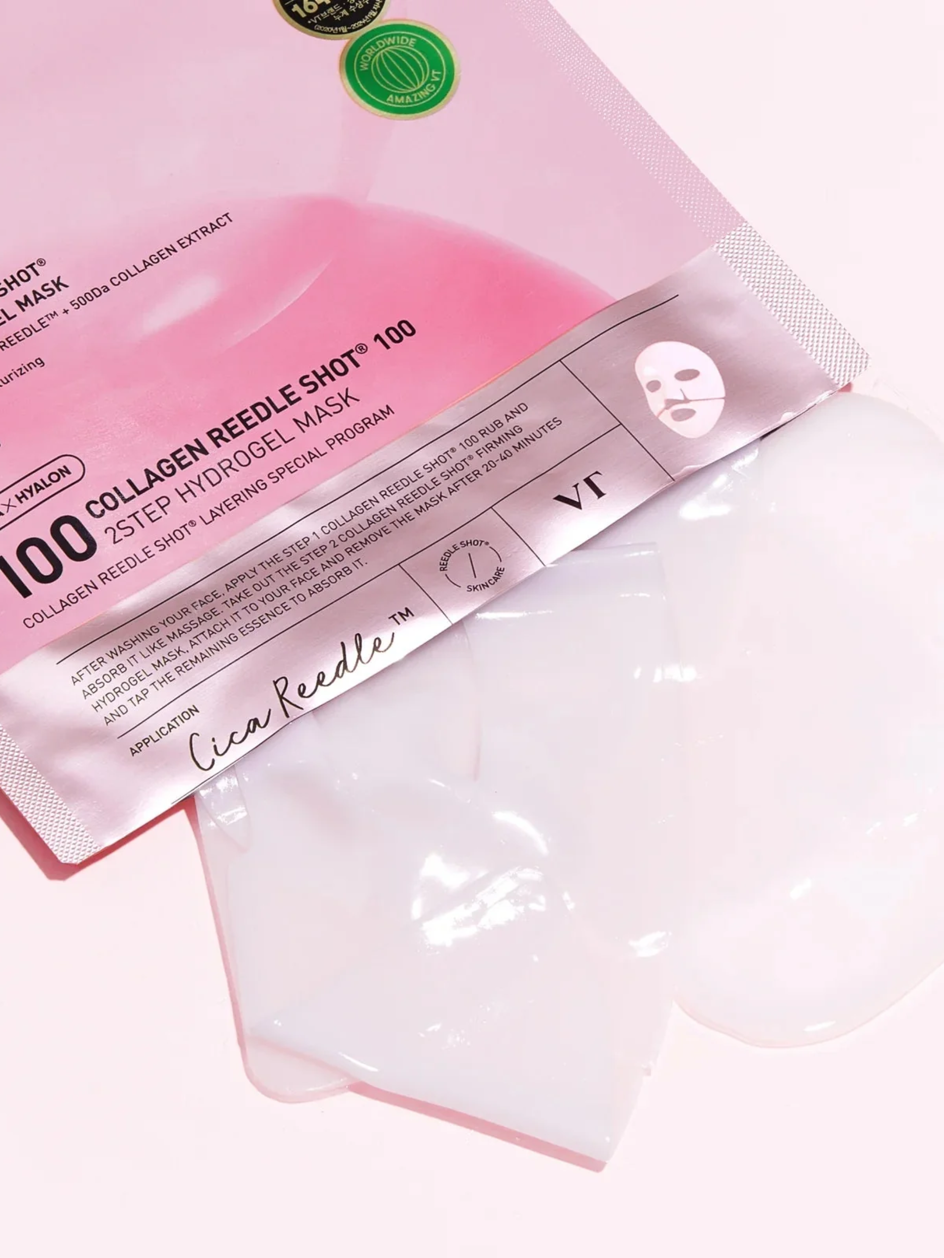 VT Collagen Reedle Shot 100 2-Step Hydrogel Mask 36g