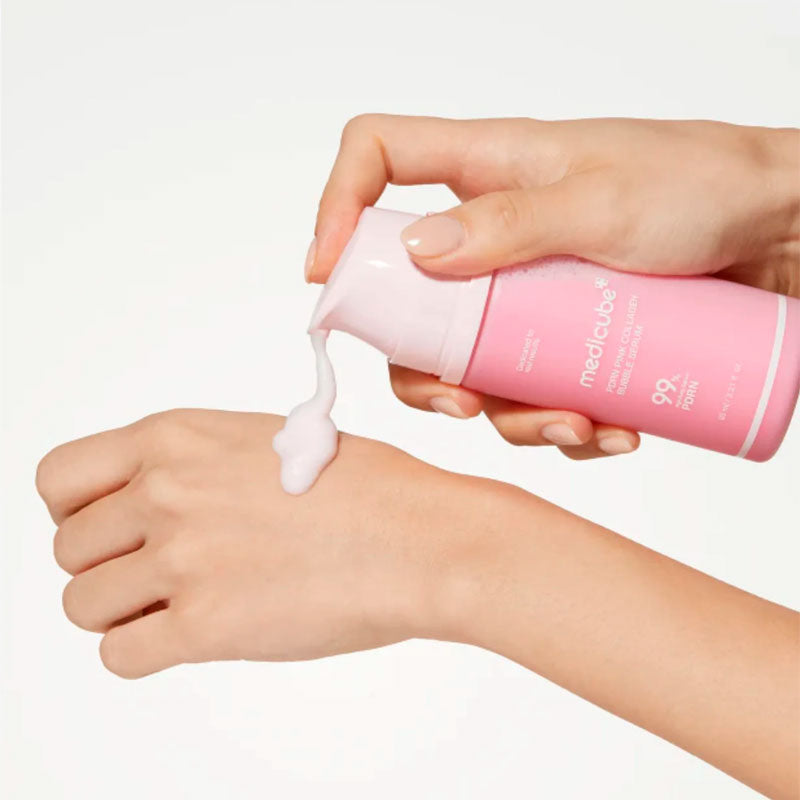 medicube PDRN Pink Collagen Bubble Serum 95ml