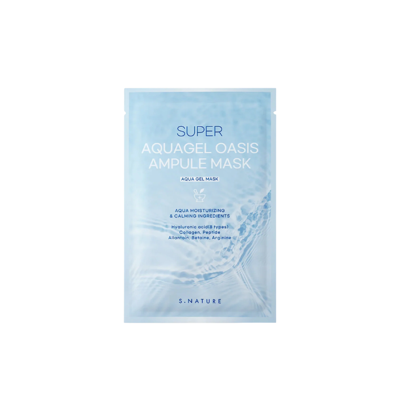 S.Nature Super Aquagel Oasis Ampule Mask