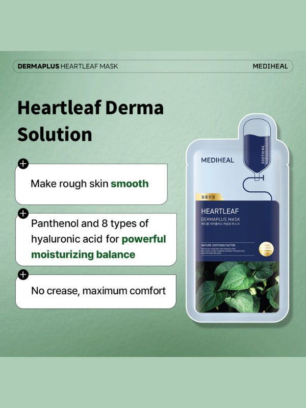 Mediheal Dermaplus Heartleaf Mask 22ml