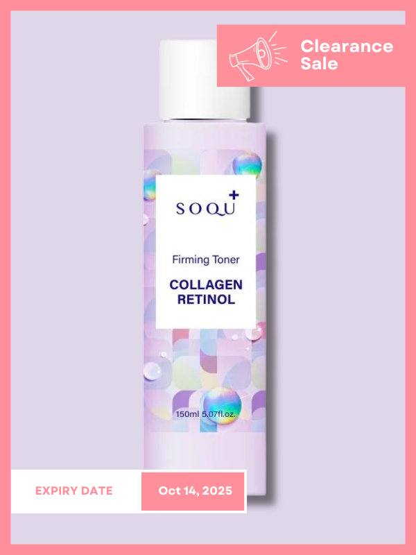 SOQU Collagen Retinol Firming Toner 150ml SOQU