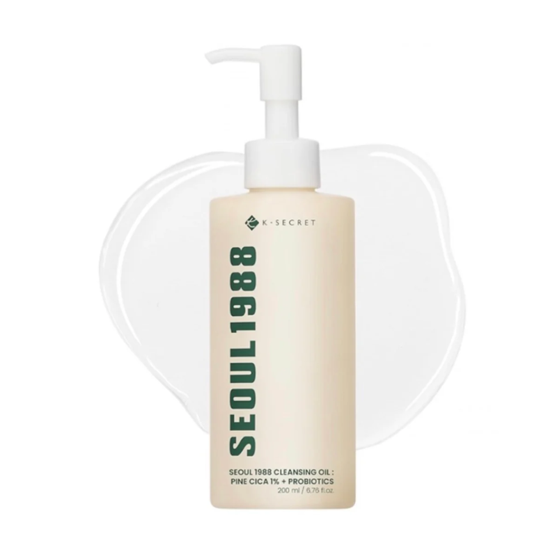 KSECRET SEOUL 1988 Cleansing Oil: Pine Cica 1% + Probiotics 200ml