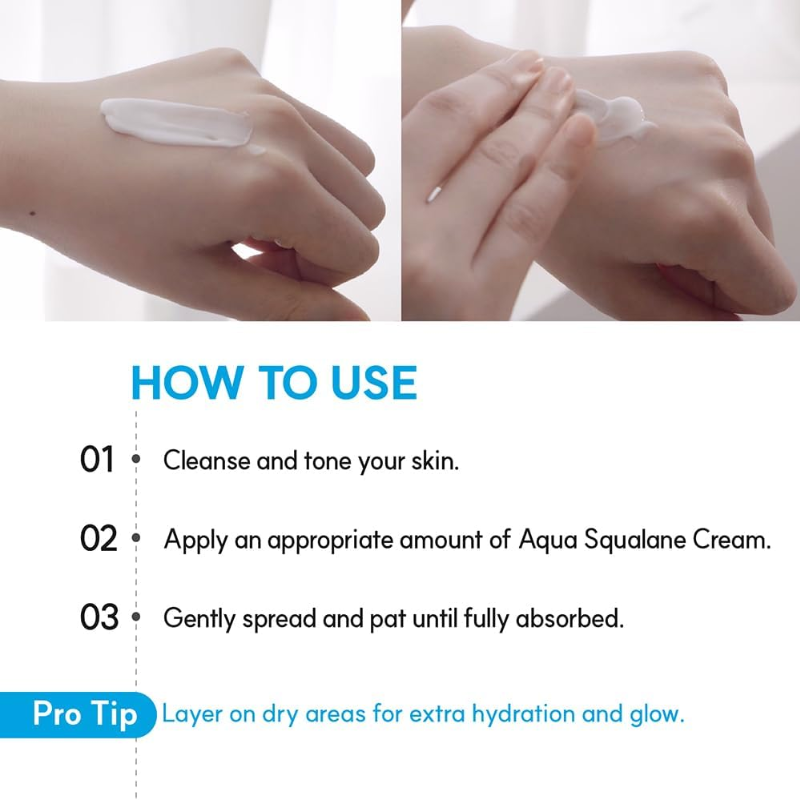 S.Nature Aqua Squalane Moisturizing Cream 60ml