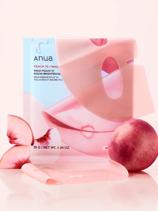 Anua Peach 70 Niacin Brightening Collagen Mask 38g Anua