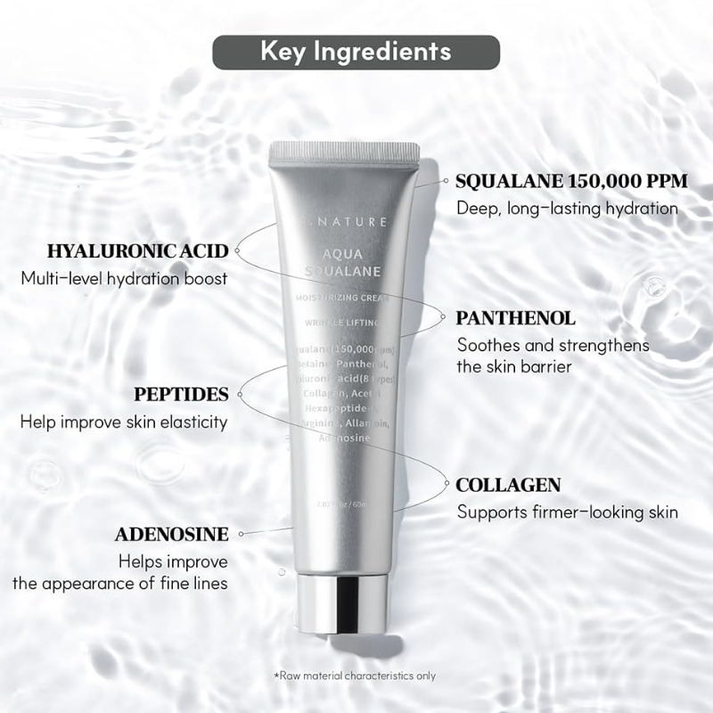 S.Nature Aqua Squalane Moisturizing Cream 60ml