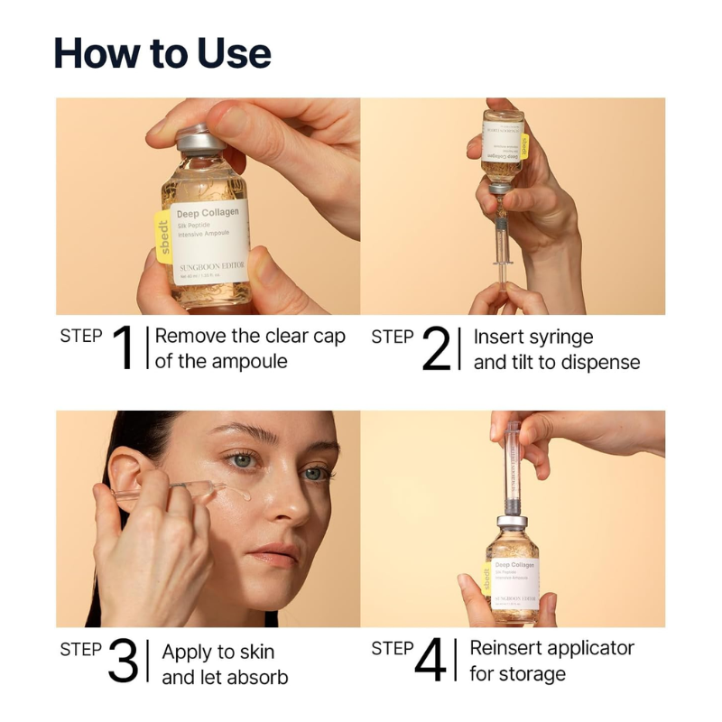 Sungboon Editor Deep Collagen Silk Peptide Intensive Ampoule 40ml
