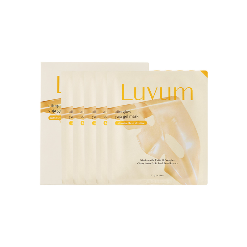 LUVUM Afterglow Yuja Gel Mask 33g