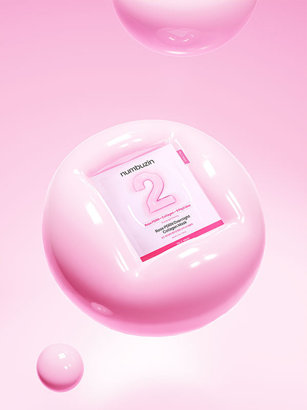 numbuzin No.2 Rose PDRN Overnight Collagen Mask 37ml