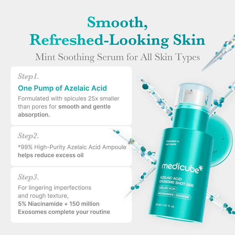 medicube Azelaic Acid Exosome Shot 2000 30ml