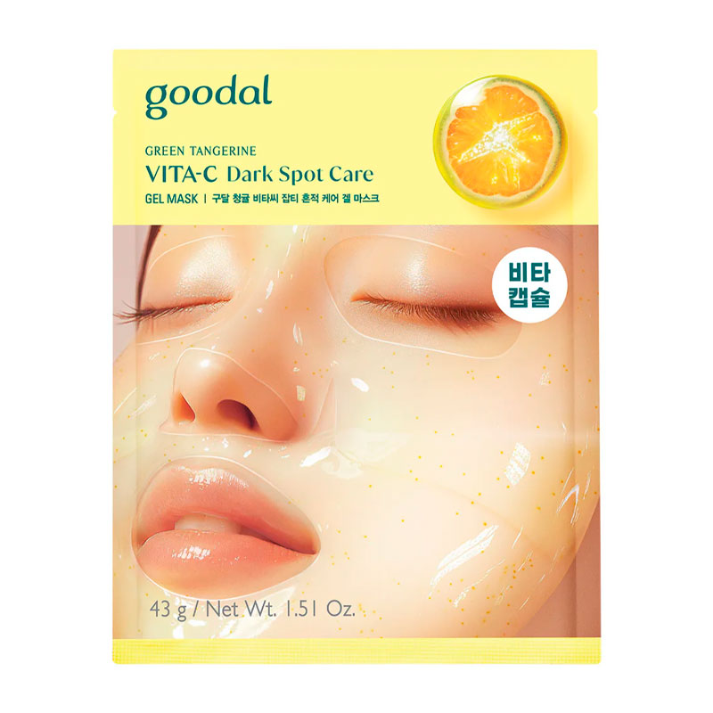 goodal Green Tangerine Vita C Dark Spot Care Gel Mask 43g