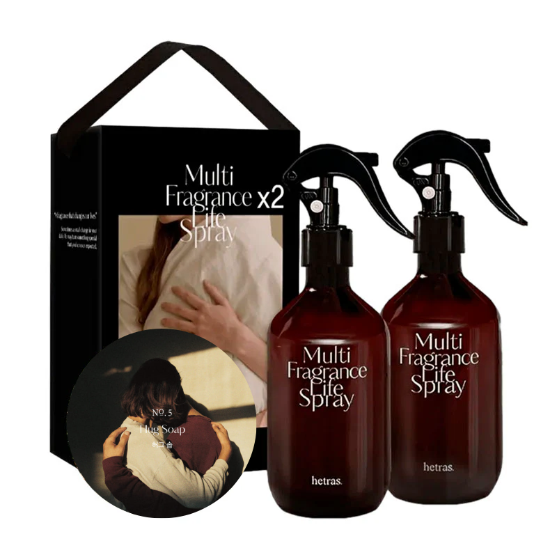 hetras Multi Fragrance Life Spray 300ml x 2 hetras