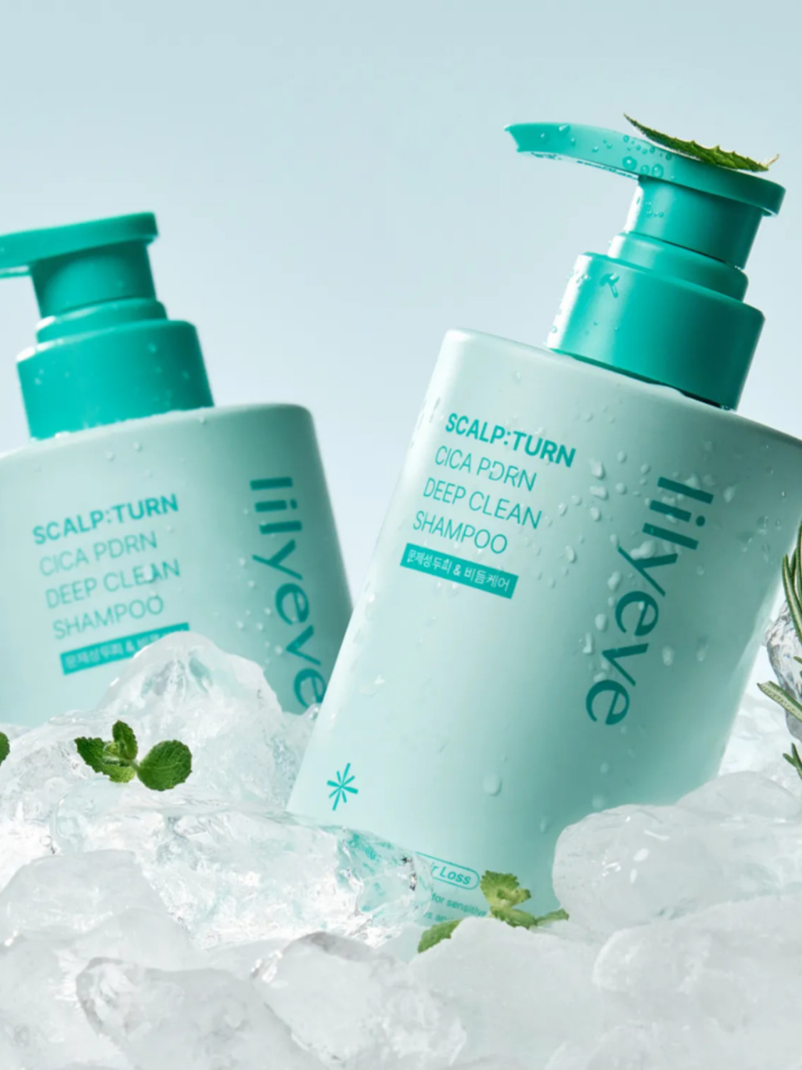 Lilyeve Scalp:Turn Cica PDRN Deep Clean Shampoo 500ml