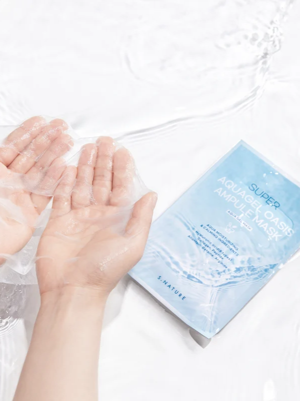 S.Nature Super Aquagel Oasis Ampule Mask