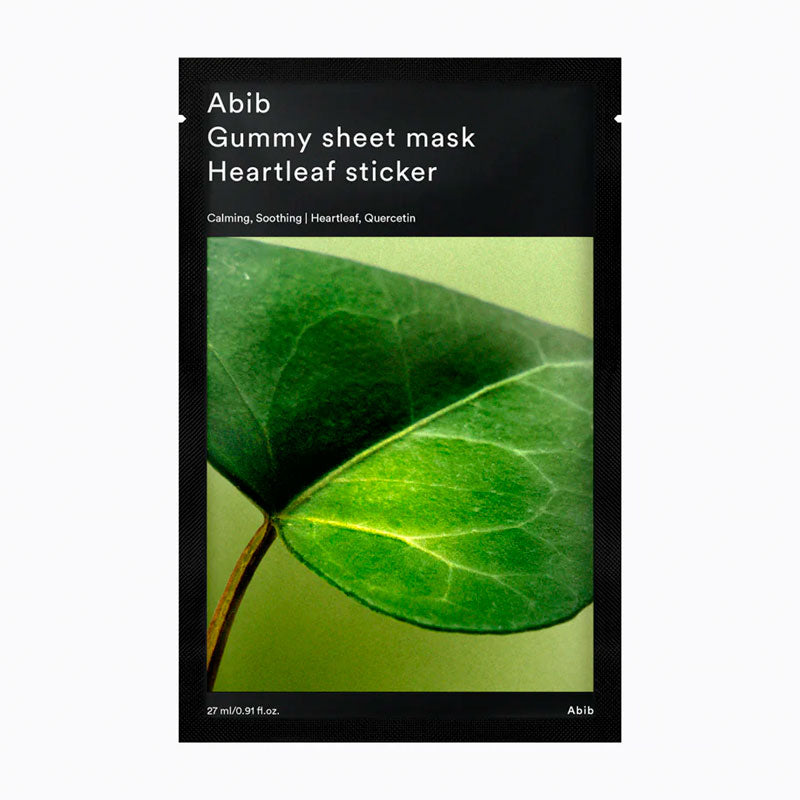 Abib Gummy Sheet Mask #Heartleaf Sticker 27ml