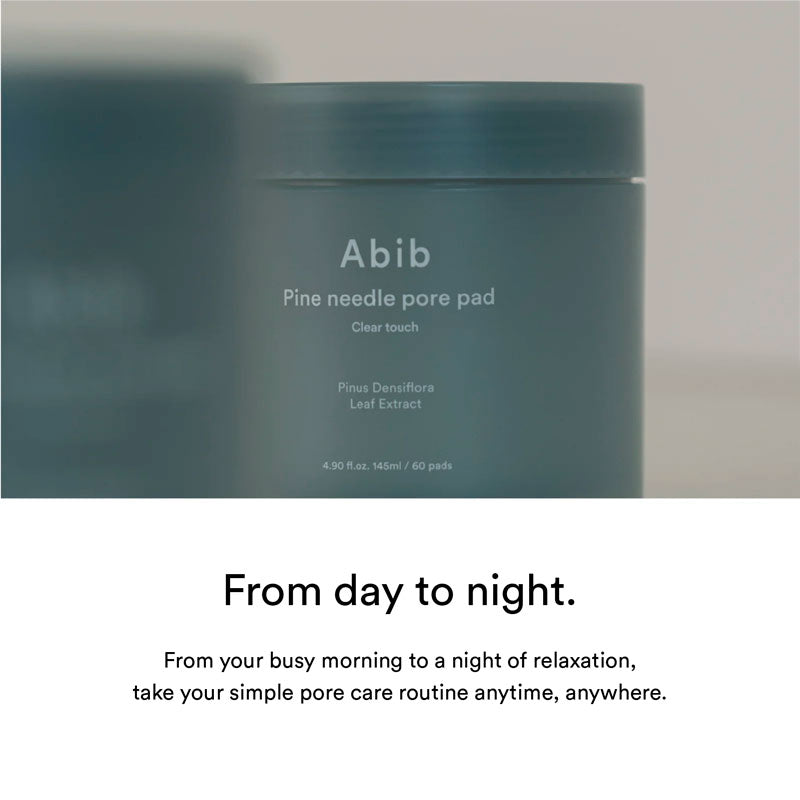 Abib Pine Needle Pore Pad Clear Touch 145ml / 60pads