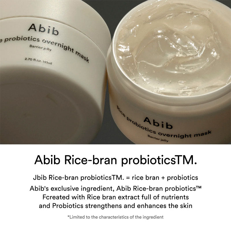 Abib Rice Probiotics Overnight Mask - Barrier Jelly 80ml
