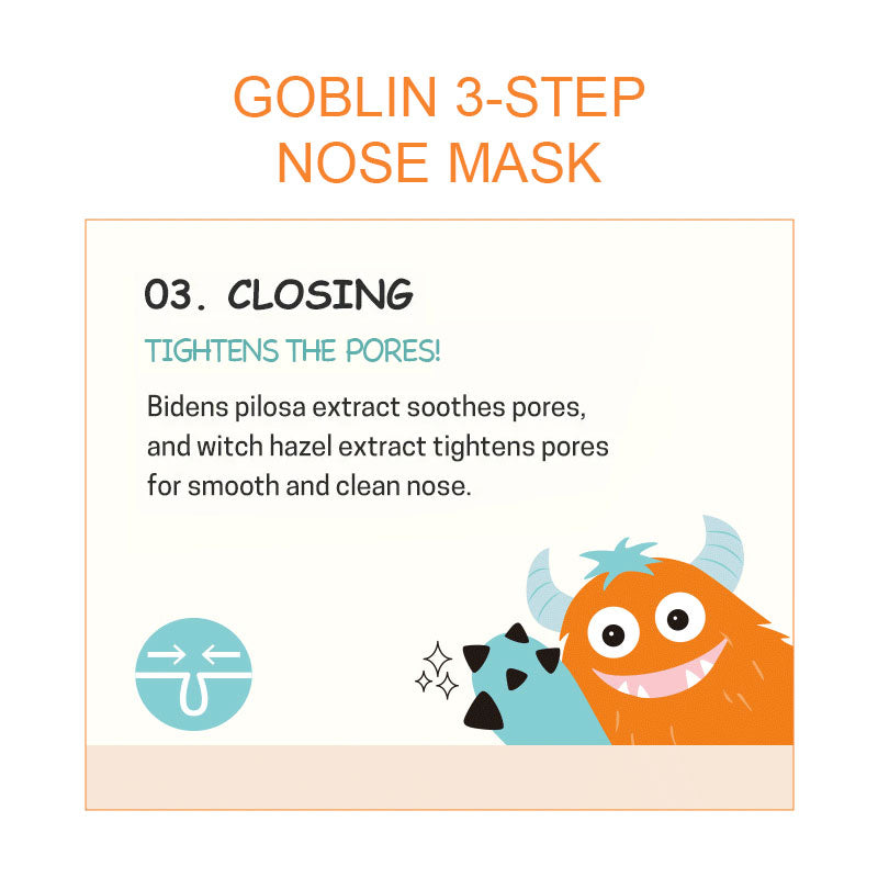 APIEU Goblin Blackhead 3-Step Nose Sheet 6.2g