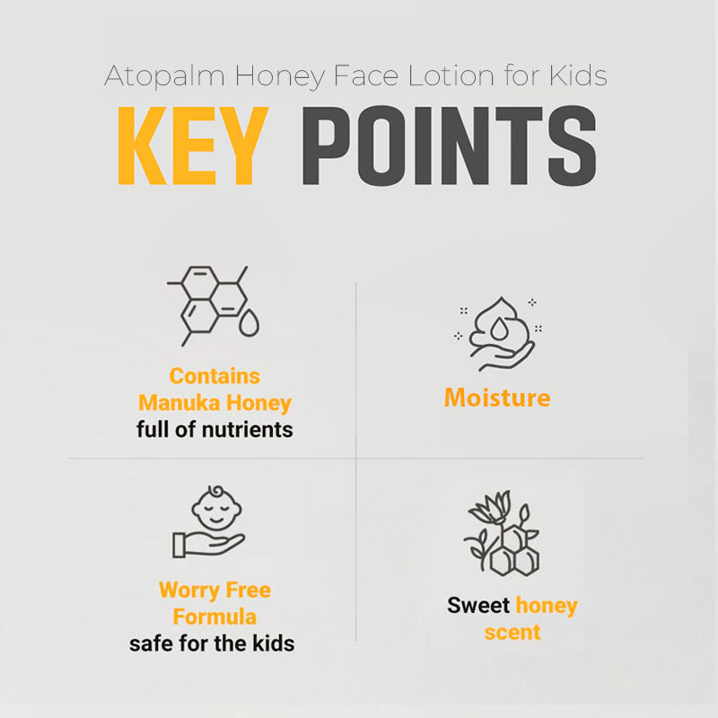 Atopalm Honey Face Lotion for Kids 150ml