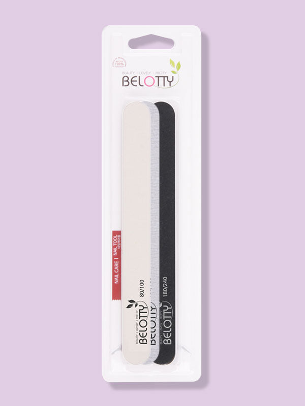 Belotty Professional Emery Nail Files 3pcs