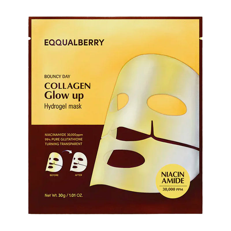 Eqqualberry Collagen Glow up Hydrogel Mask