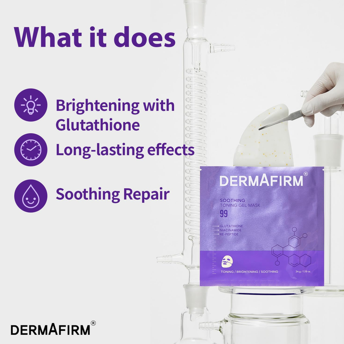 Dermafirm Soothing Toning Gel Mask R4 34g