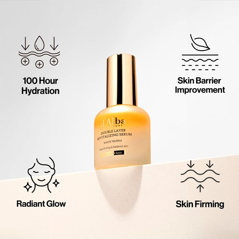 d'Alba White Truffle Double Later Revitalizing Serum d'Alba
